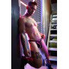 Breedwell String Dickmatized Noir-Rose neon